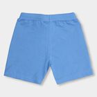 Boys' 100% Cotton Bermudas, Mid Blue, small image number null