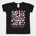 Girls' T-Shirt, Black, small image number null