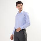 Men's Light Blue Cut Away Collar Formal Shirt, Light Blue, small image number null