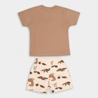 Infant Boy's Cotton Baba Suit, गहरा पीला, small image number null