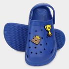 Boys Bright Royal Blue Adjustable Strap Casual Sandals, Blue, small image number null