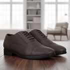 Men's Formal Shoes, भूरा, small