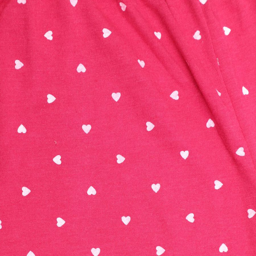 Girls' Pyjama, रानी (फ्यूशिया), large image number null