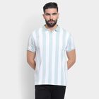Men's Collared Half Sleeves T-Shirt , हल्का हरा, small image number null