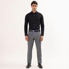 Men's Formal Shirt , काला, small image number null