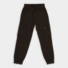 Boys' 100% Cotton Trousers, ओलिव, small image number null