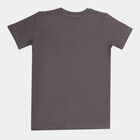 Boys Cotton T-Shirt, चारकोल, small image number null