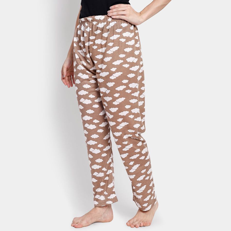 Ladies' Pyjama, Brown, large image number null