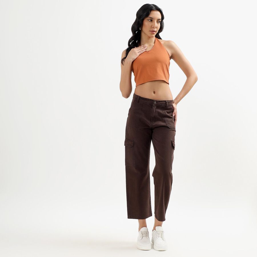 Ladies' Trouser, Maroon, large image number null