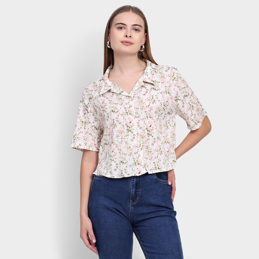 Ladies' Shirt , White, large image number null