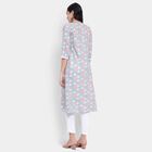 All Over Print Kurta, Light Grey, small image number null