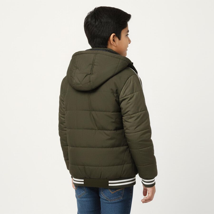 Boys' Jacket, Olive, large image number null