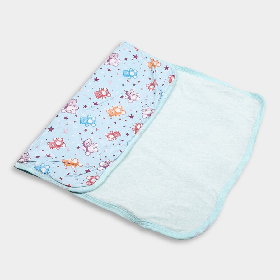 Infant's Baby Sheet, Light Blue, large