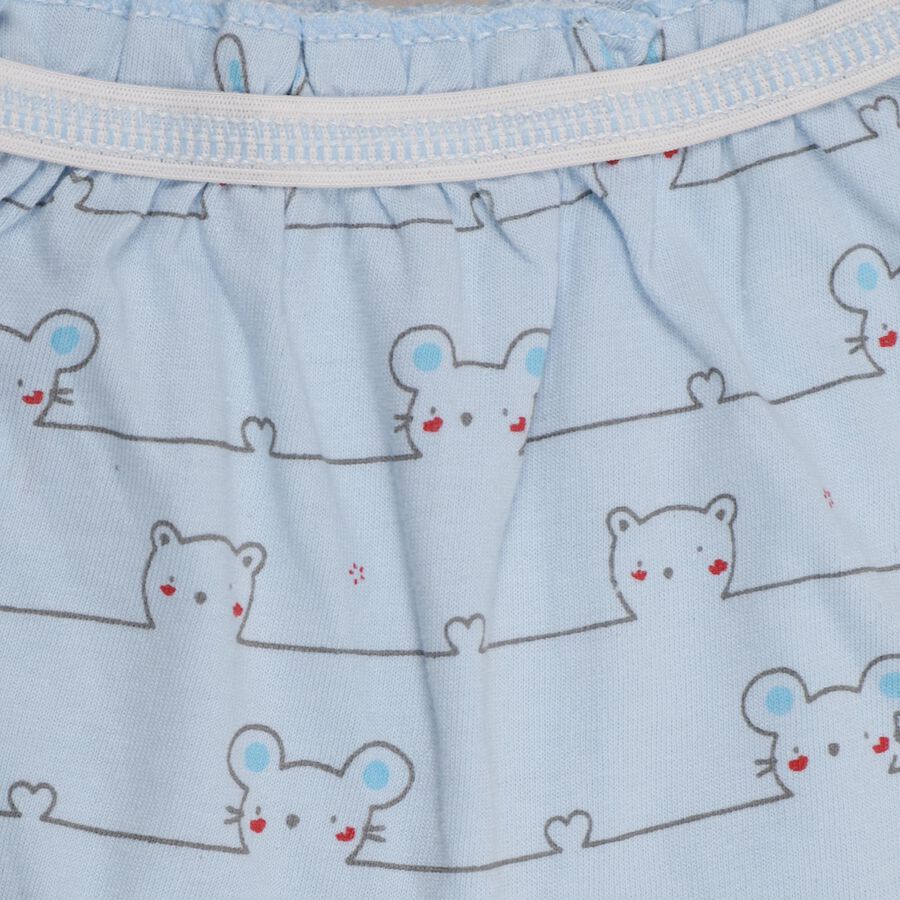 Infants' 100% Cotton Bloomer , Light Blue, large