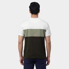 Men's Green Round Neck Classic T-Shirt, Light Green, small
