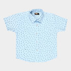 Boys Cotton Casual Shirt, हल्का नीला, small image number null