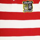 Boys' 100% Cotton Half Sleeves T-Shirt , लाल, small image number null