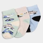 Infant's Socks (Pack of 3), Light Blue, small