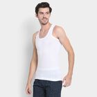 Men's 100% Cotton Vest , White, small image number null