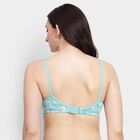 Ladies' 100% Cotton Bra , Light Green, small image number null