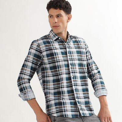 Men's 100% Cotton Casual Shirt