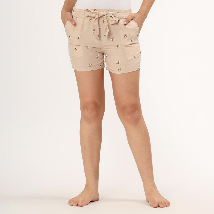 Ladies' Shorts , Beige, large image number null