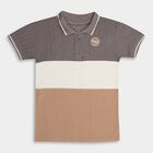 Boys' Half Sleeves T-Shirt , Dark Grey, small image number null