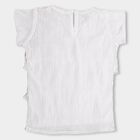 Girls' T-Shirt, सफ़ेद, small image number null