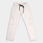 Boys' 100% Cotton Jeans, White, small image number null