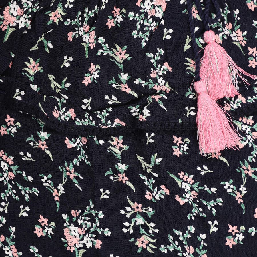 Girls' Skirt , नेवी ब्लू, large image number null