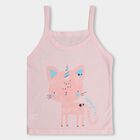 Infants' 100% Cotton Vest , Pink, small