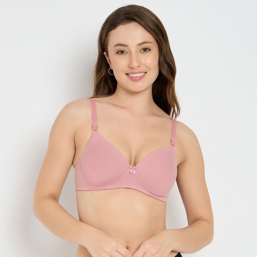 Ladies' Bra, Light Pink, large image number null