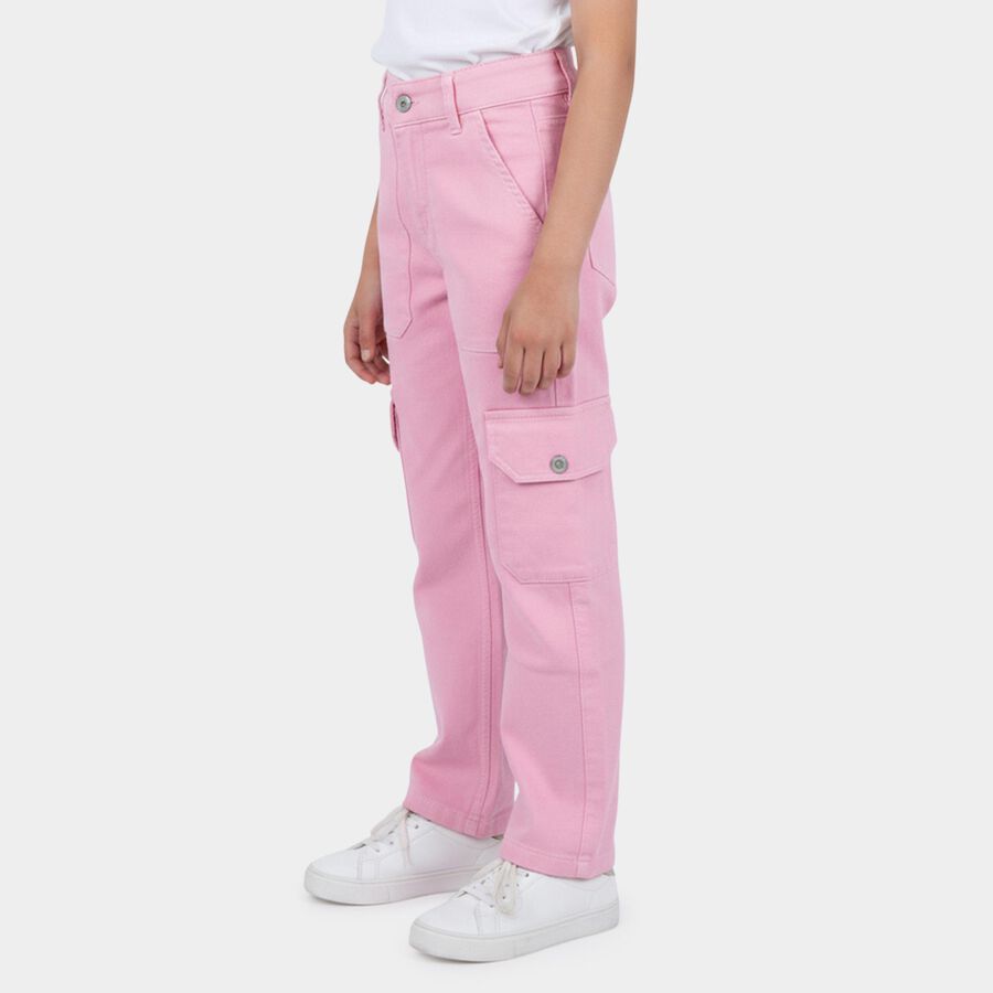 Girls' Jeans, Light Pink, large