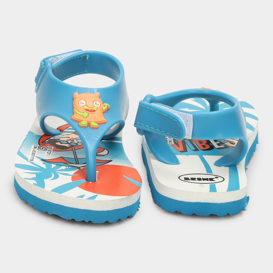 Kids' Unisex Slipper, Turquoise, large image number null