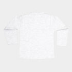 Infants Cotton T-Shirt, Melange Light Grey, small image number null