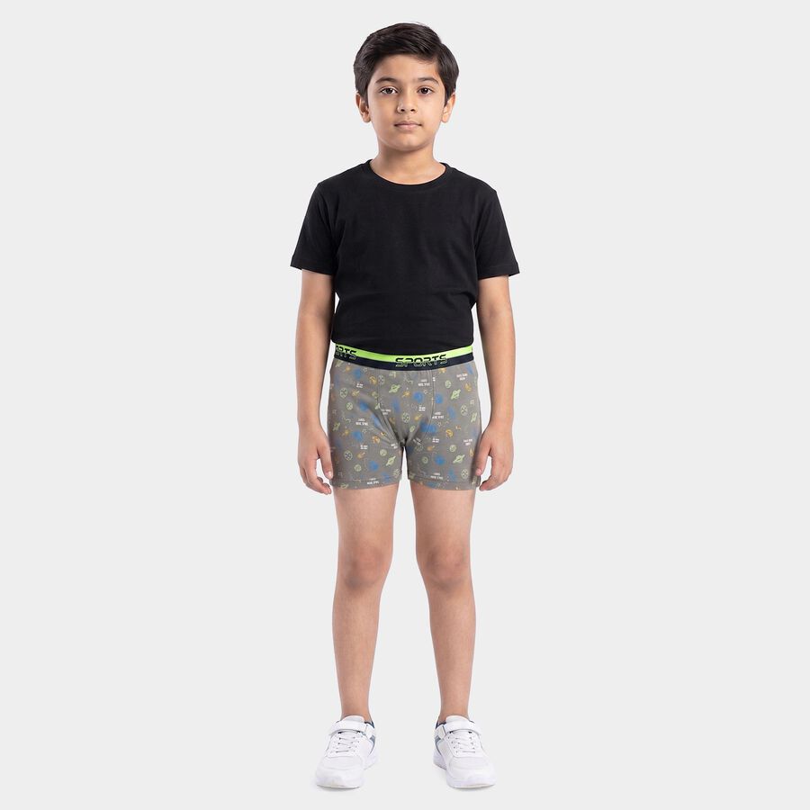 Boys' Briefs, Light Grey, large