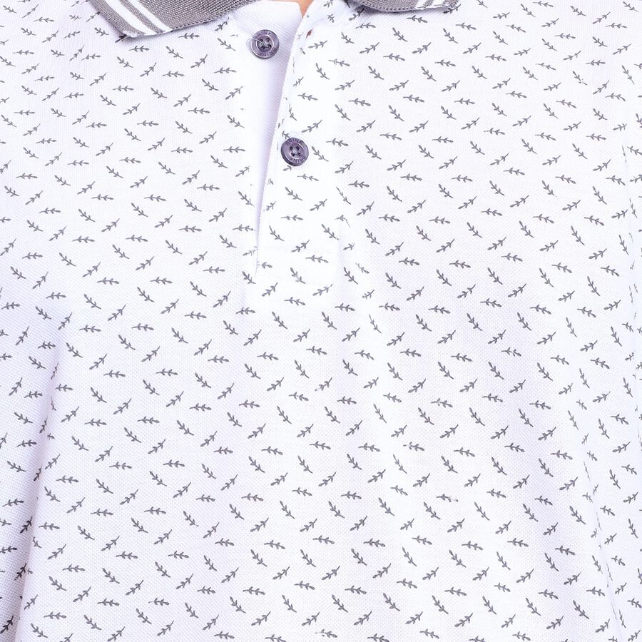 Men's 100% Cotton Collared Half Sleeves T-Shirt , गहरा ग्रे, large image number null