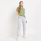 Round Neck T-Shirt, Olive, small image number null