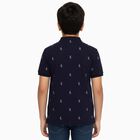 Boys' Half Sleeves T-Shirt, नेवी ब्लू, small image number null