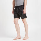 Cotton Printed Boxers, Black, small image number null