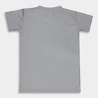 Boys' Half Sleeves T-Shirt, हल्का ग्रे, small image number null