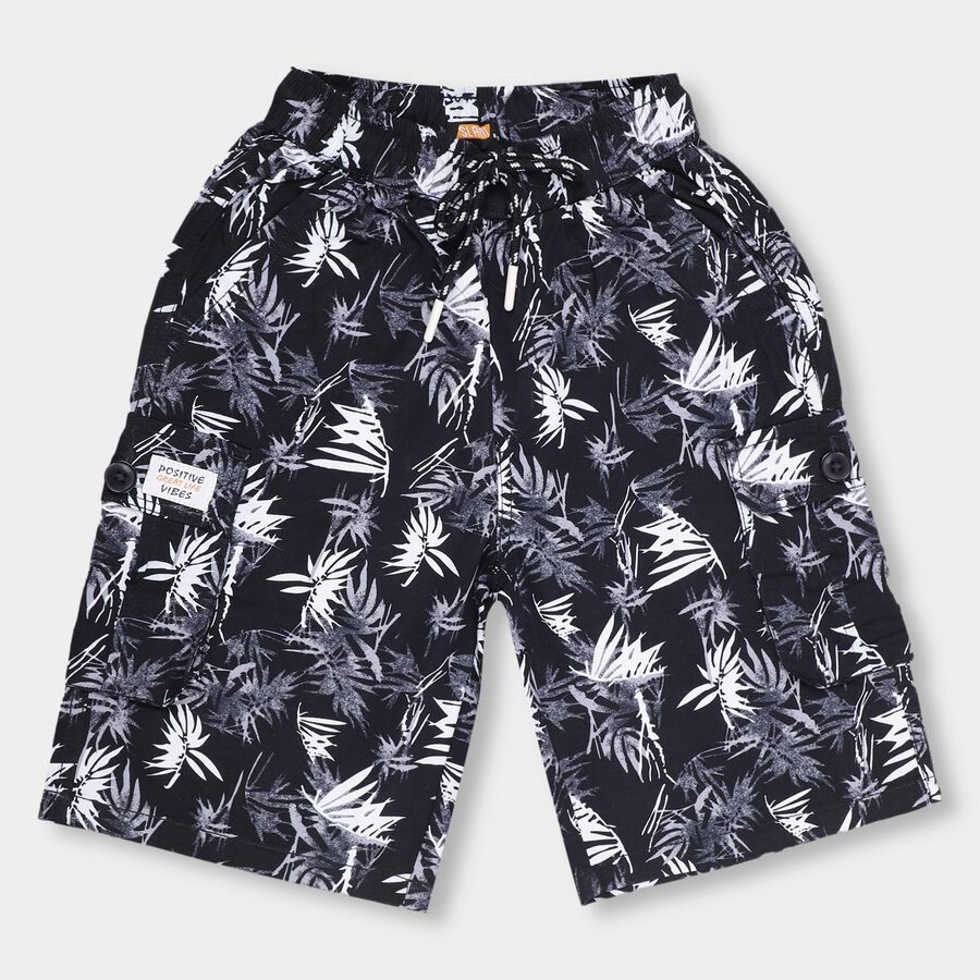 Boys' 100% Cotton Jamaican, Navy Blue, large