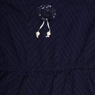Girls' T-Shirt, नेवी ब्लू, small