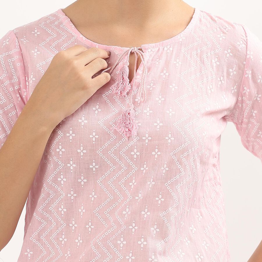 Ladies' Kurta , हल्का गुलाबी, large image number null