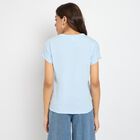Ladies' Round Neck T-Shirt , Light Blue, small image number null