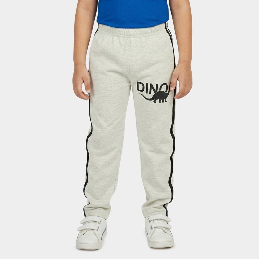 Boys' Pyjama, Ecru Melange, large