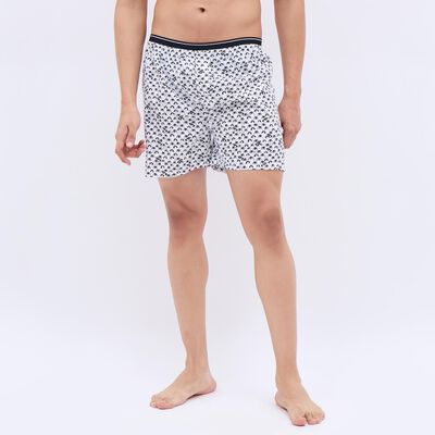 Men's 100% Cotton Outer Elastic Boxers