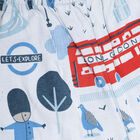 Kids' Cotton Suit Night, Light Blue, small image number null