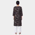 Women's Black Kurta, काला, small