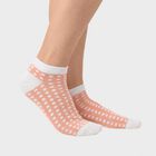 Women's Assorted Regular Fit Printed Pack of 3 Socks, Assorted, small